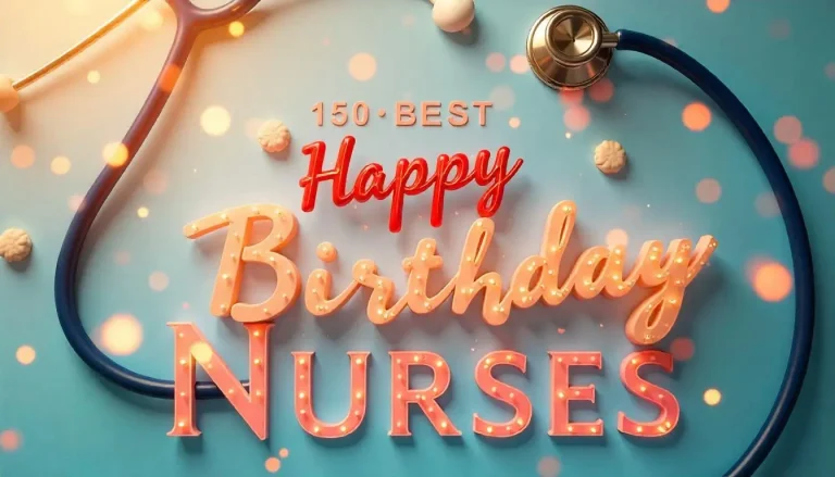 150+ Best Happy Birthday Wishes for Nurses