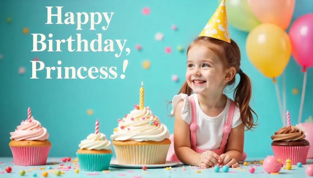 Happy Birthday, Princess. Wishes for Your Daughter