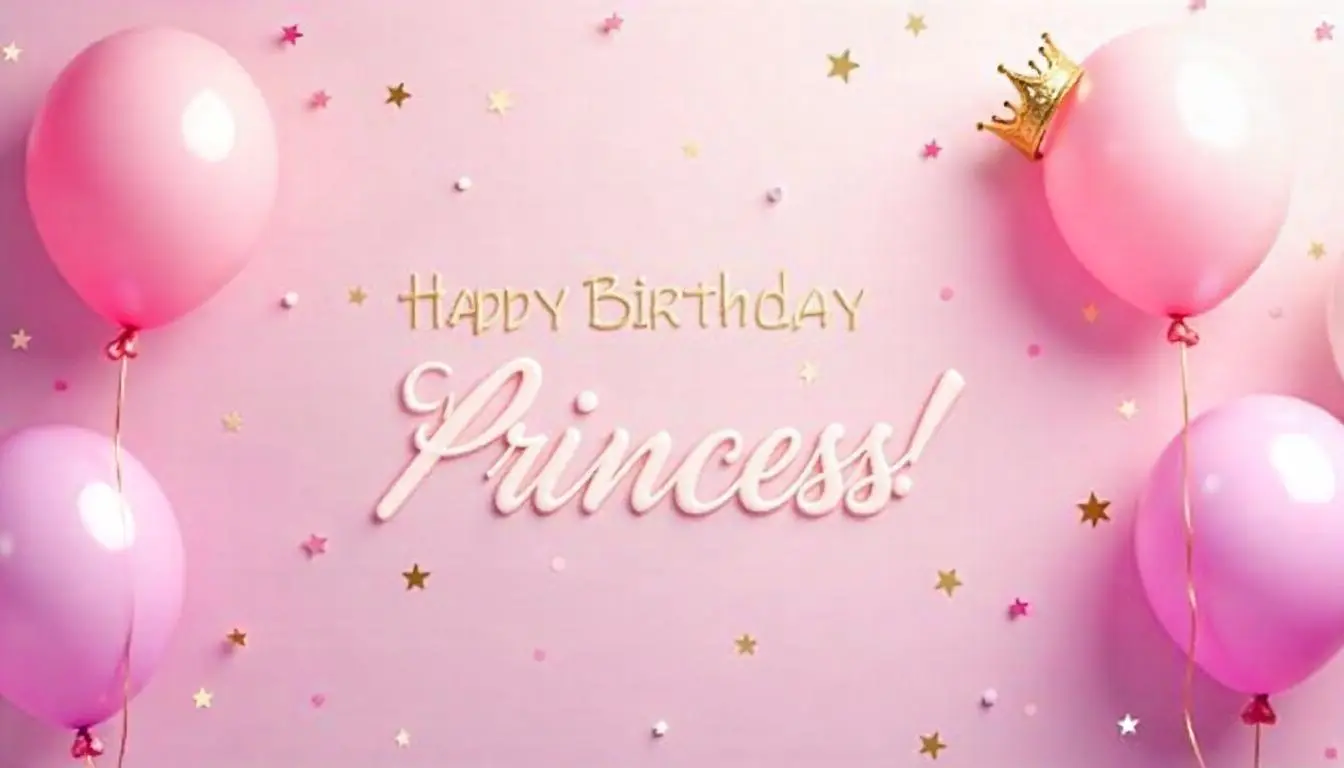 200+ Happy Birthday Princess Wishes for Your Little Queen