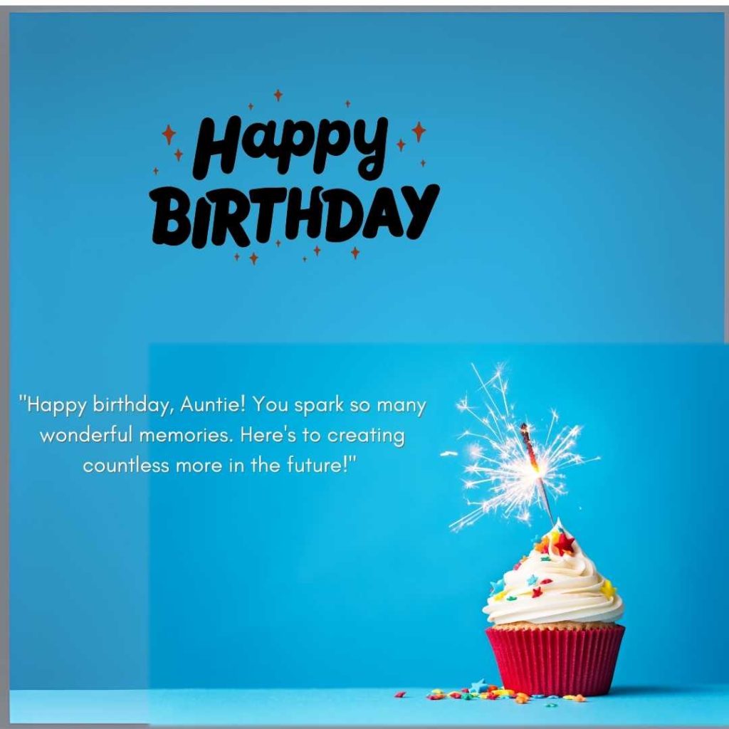 happy birthday to my aunt,