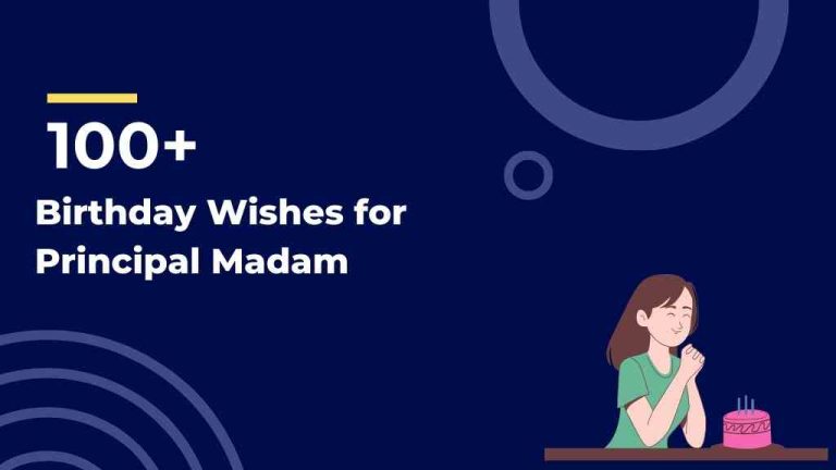 Birthday Wishes for Principal Madam