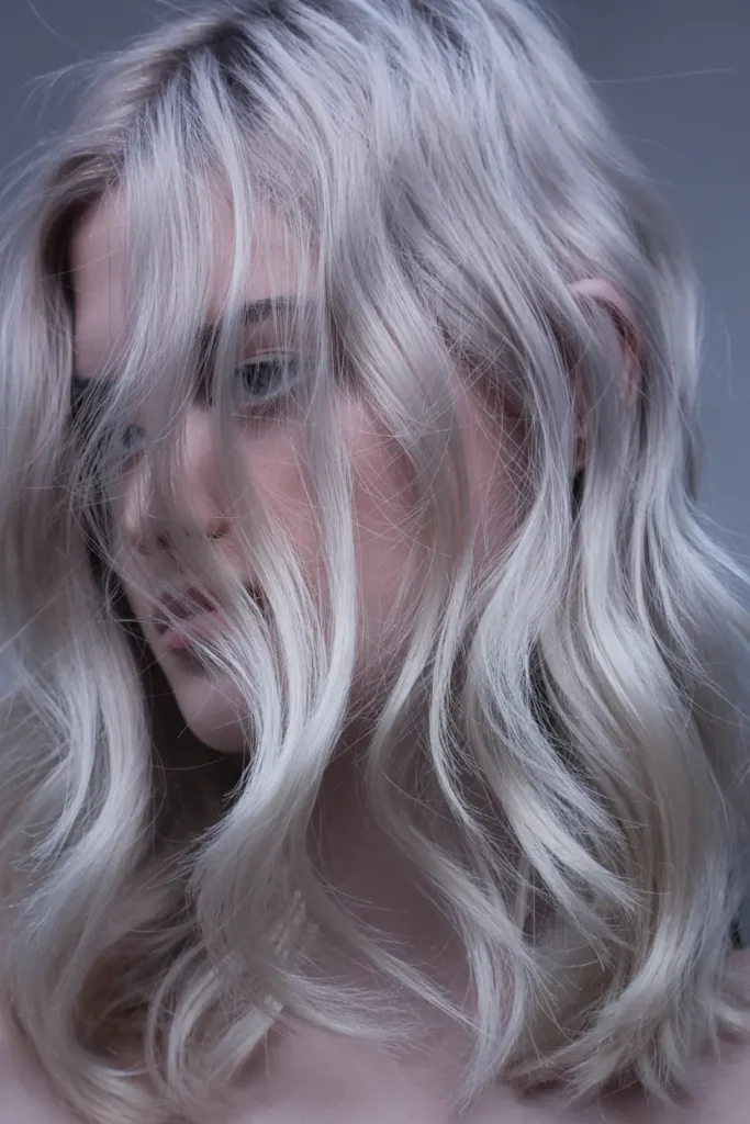 Ashy Platinum Blonde