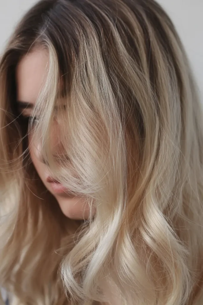 Rooted Platinum Blonde