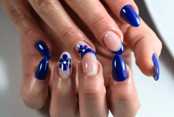 15 Stunning Blue and White Nail Ideas for 2026