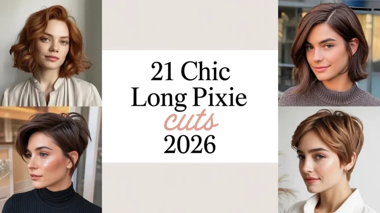 21 Chic Long Pixie Cuts for 2026 Effortlessly Stylish & Low-Maintenance