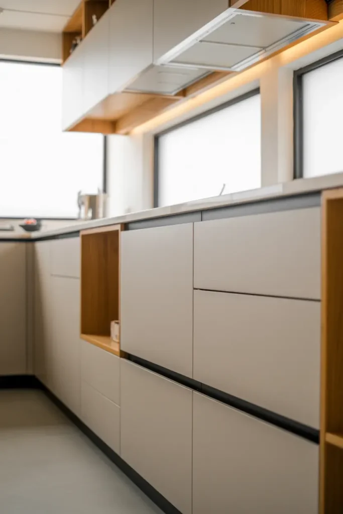 Flat Panel Cabinets for a Sleek and Clean Look