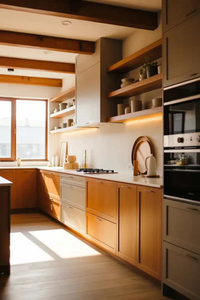 Handleless Cabinets for Seamless Modern Appeal