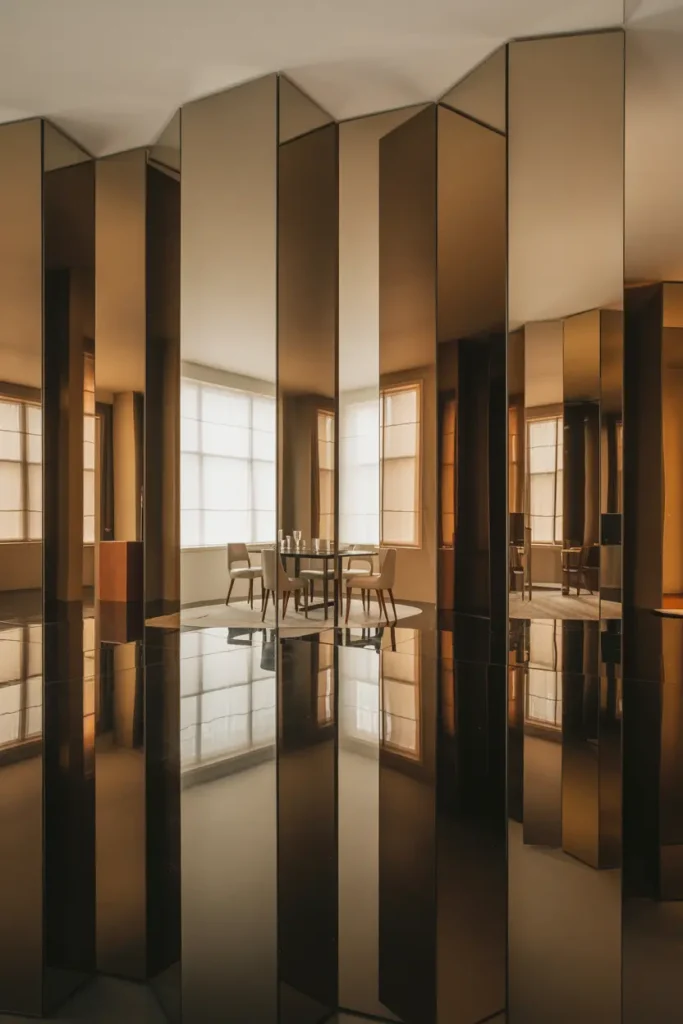 Mirrored Wall Panels