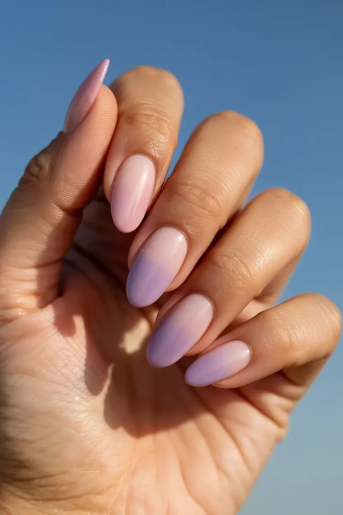 Pastel Ombre with Glossy Finish