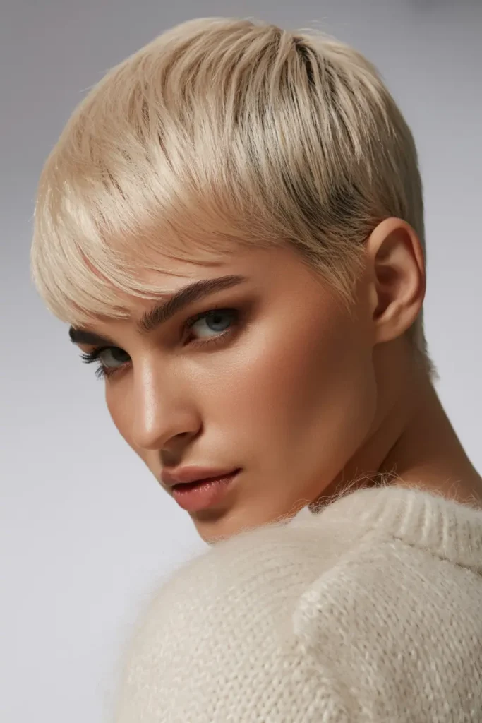 Pearl Blonde Precision Pixie