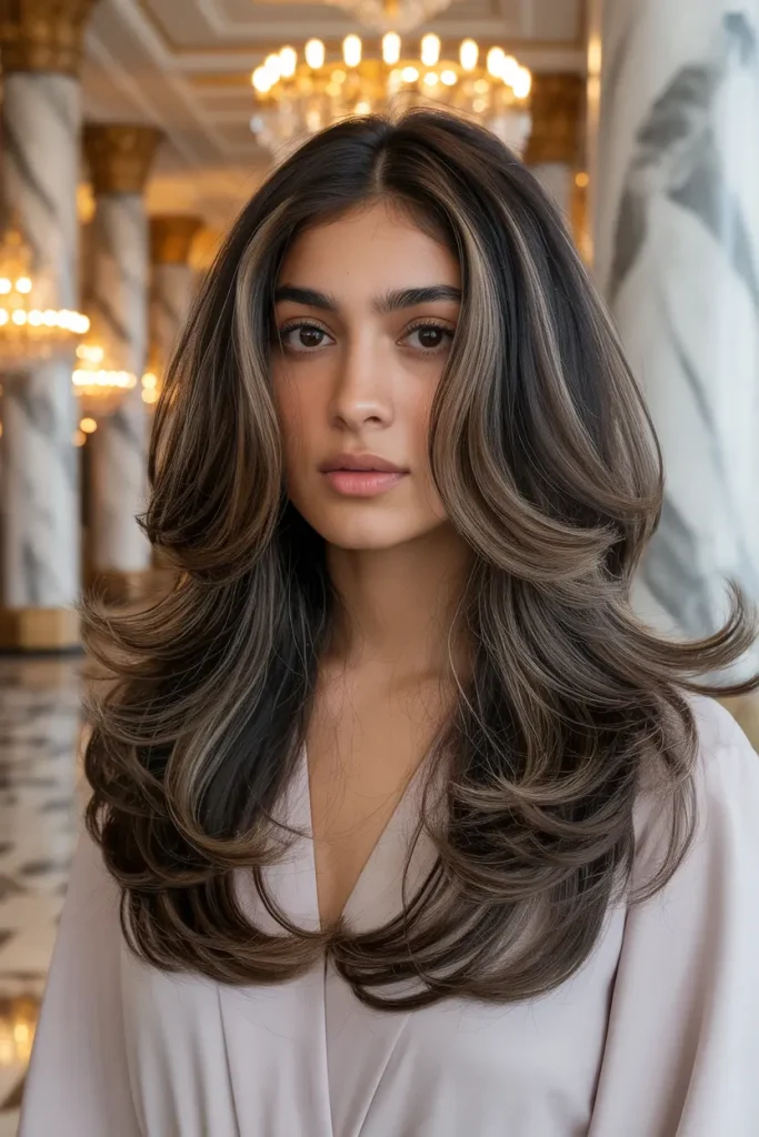 Soft Layers for Thick Hair