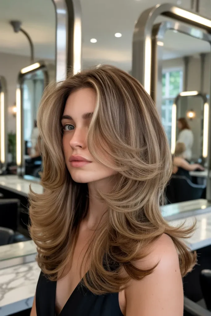 Soft Layers with Blowout Styling