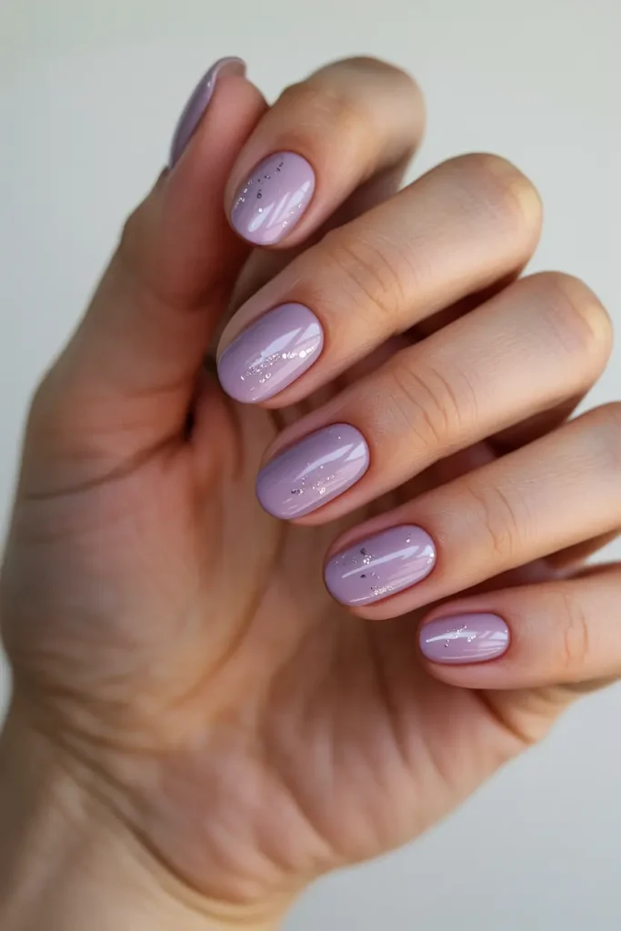 Soft Pink Soap Manicure