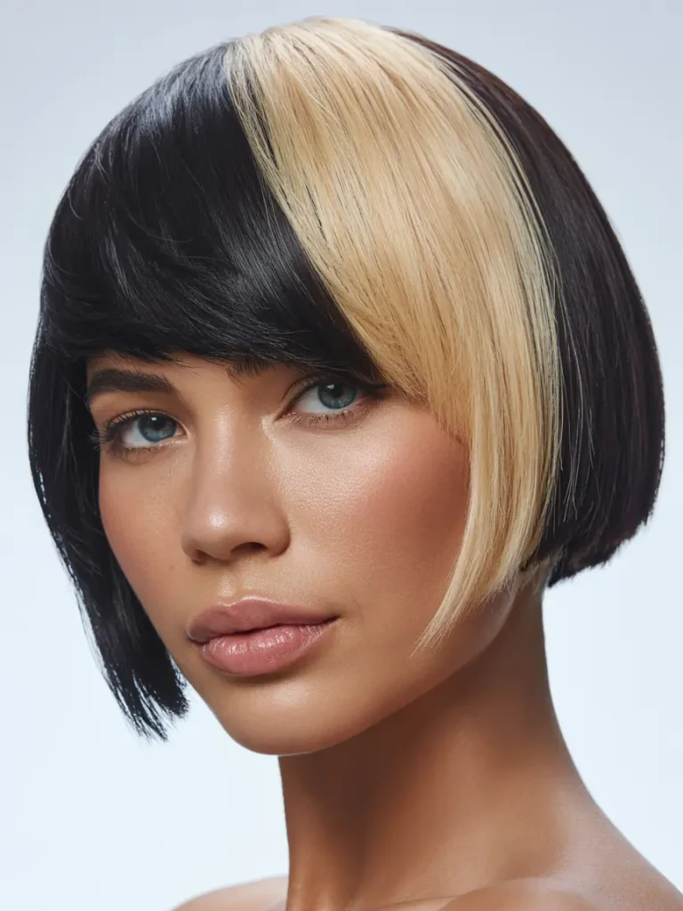 Two Tone, Platinum, and Bold Bright Short Hair