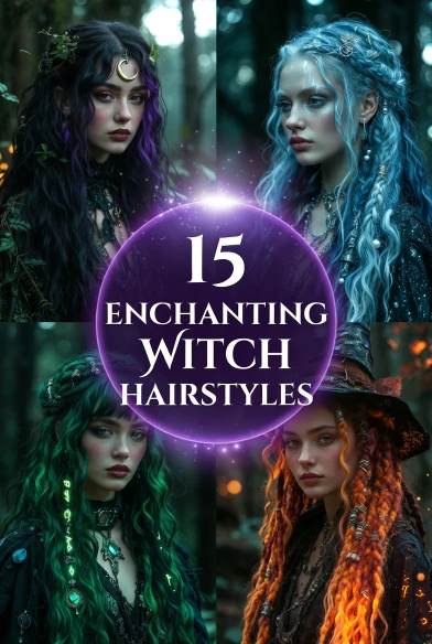 15 Witch Hairstyles to Channel Your Inner Magic