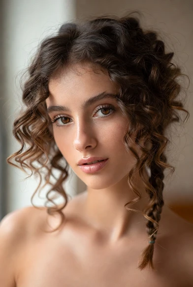 Loose curls hairstyle for relaxed yet styled daily looks.
