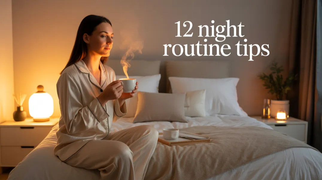 12 Night Routine Tips for Better Sleep and Peaceful Evenings