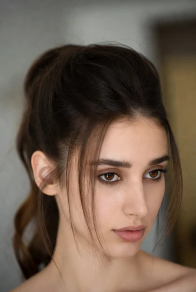 Low Ponytail with Volume