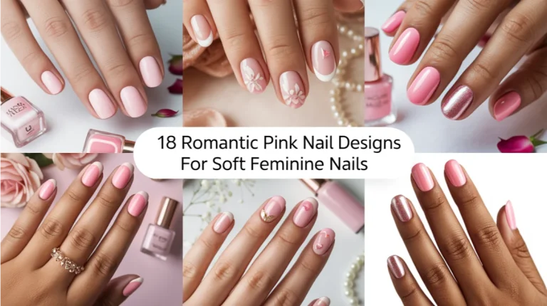 18 Romantic Pink Nail Designs for Soft Feminine Nails