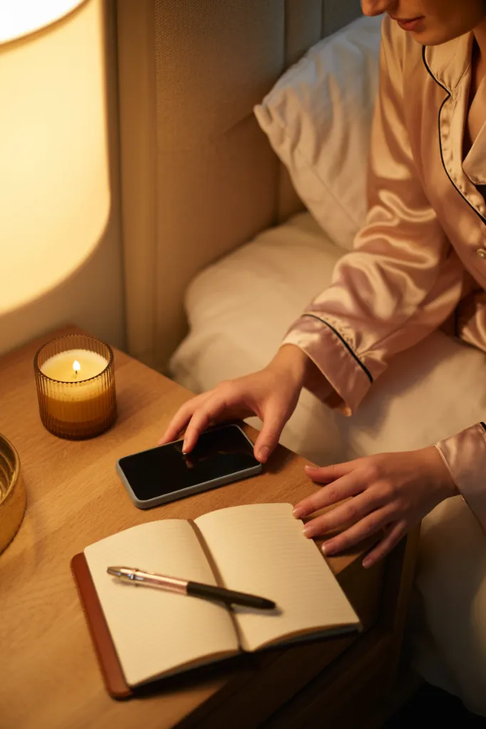 Screen-free bedtime routine idea for better sleep