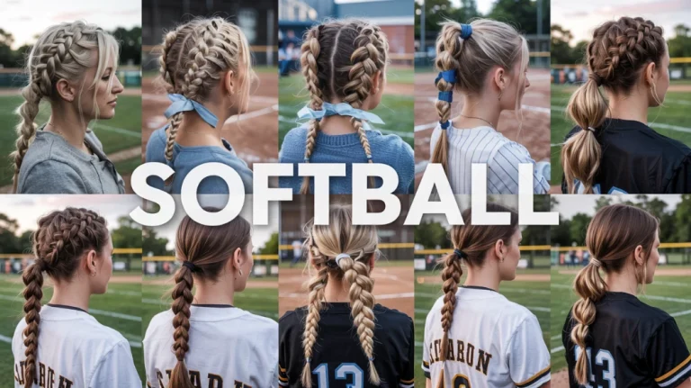 24 Cute Softball Hairstyles for Stylish Game Day Looks