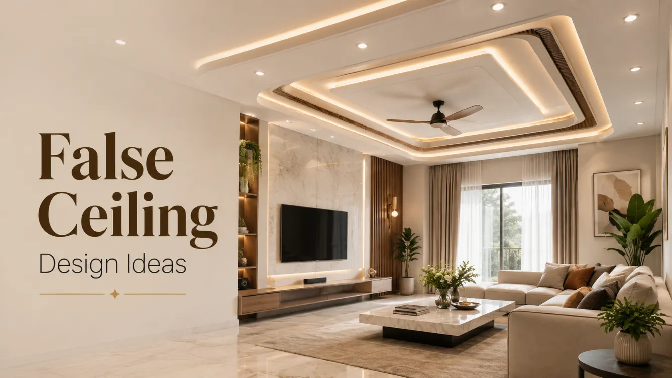 30 False Ceiling Design Ideas That Make Any Room Look Stunning