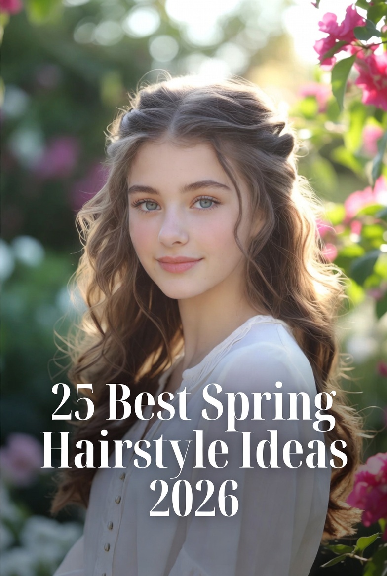 Springtime Hair Style 25 Best Spring Hairstyle Ideas for 2026 | Fresh & Fun Looks