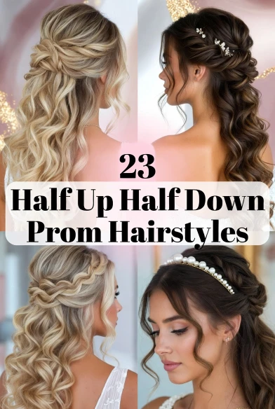 Half Up Half Down Prom Hairstyles That Look Stunning