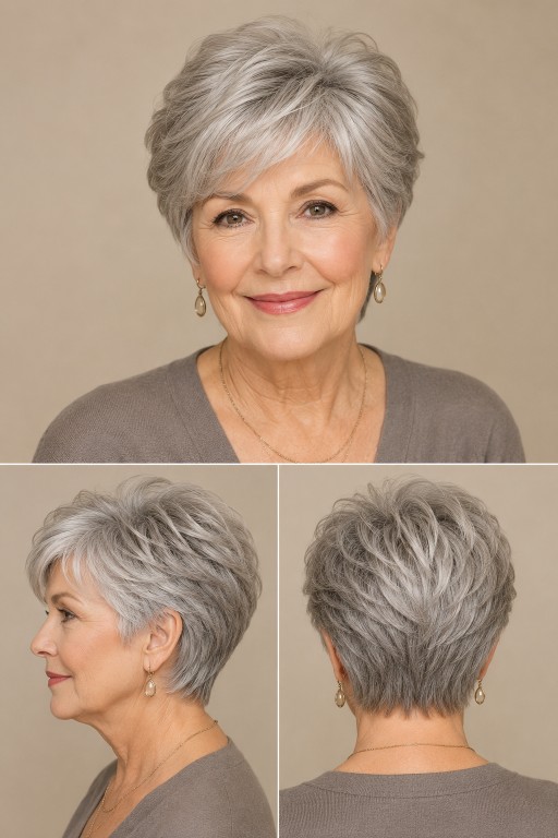 Soft Layered 90s Bixie