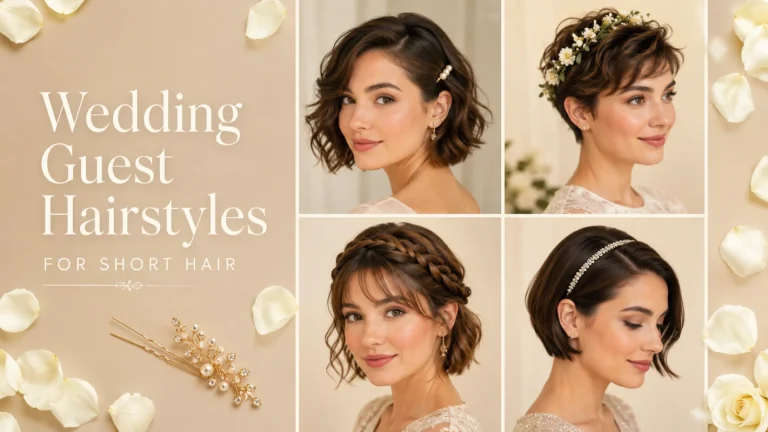Wedding Guest Hairstyles for Short Hair That Genuinely Steal the Show