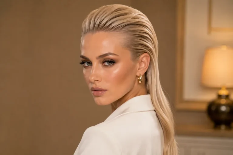 Structured Volume Slick Back