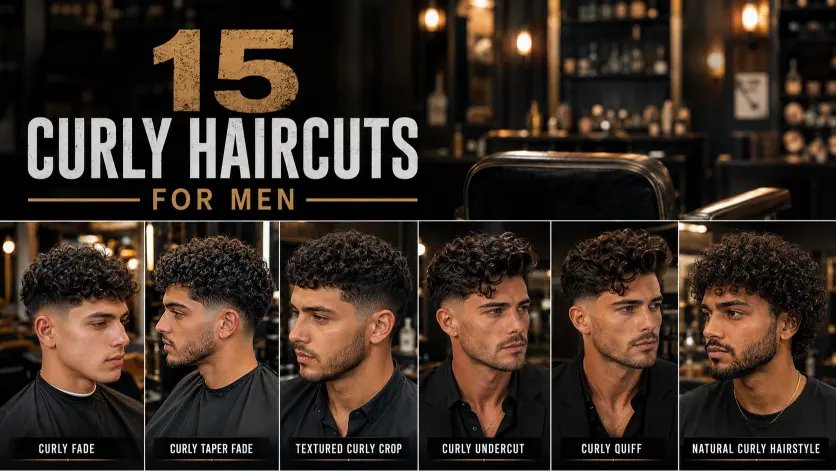 15 Curly Haircuts for Men That Look Modern and Stylish