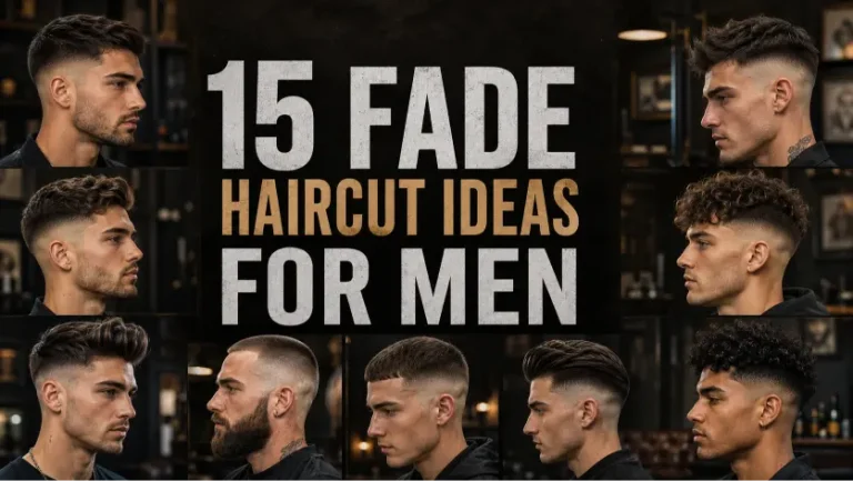 15 Fade Haircut Ideas for Men That Look Sharp