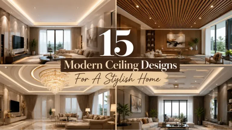 15 Stunning Modern Ceiling Designs for a Stylish Home