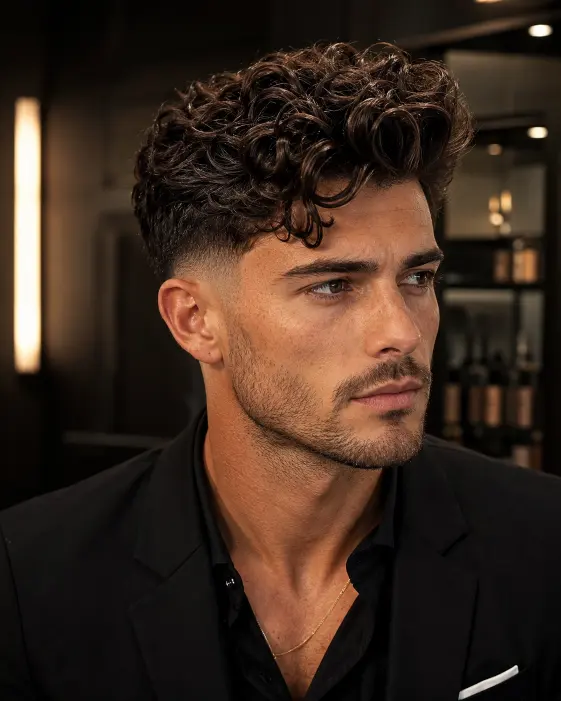 Curly Quiff
