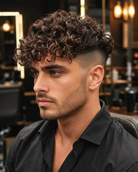 Curly Undercut