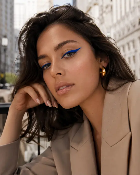 Electric Blue Eyeliner