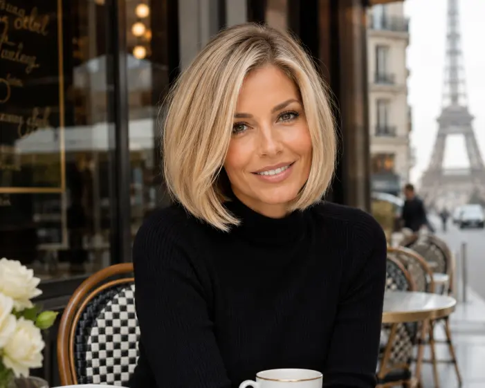 Luxury Blonde Bob