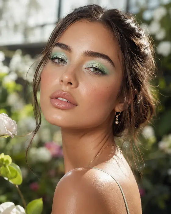 Mint Green Eyeshadow