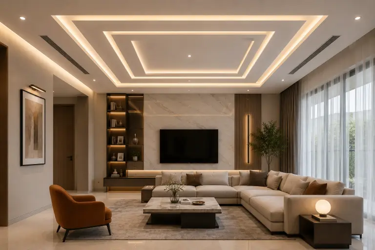 Modern Square LED Ceiling