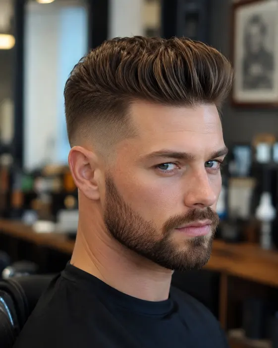 Short Pompadour