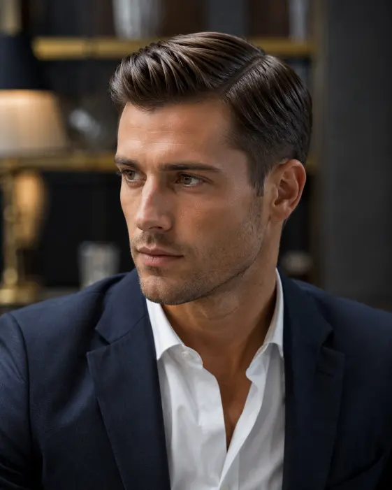 Side Part Haircut