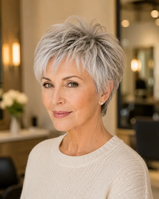 Soft Layered Pixie