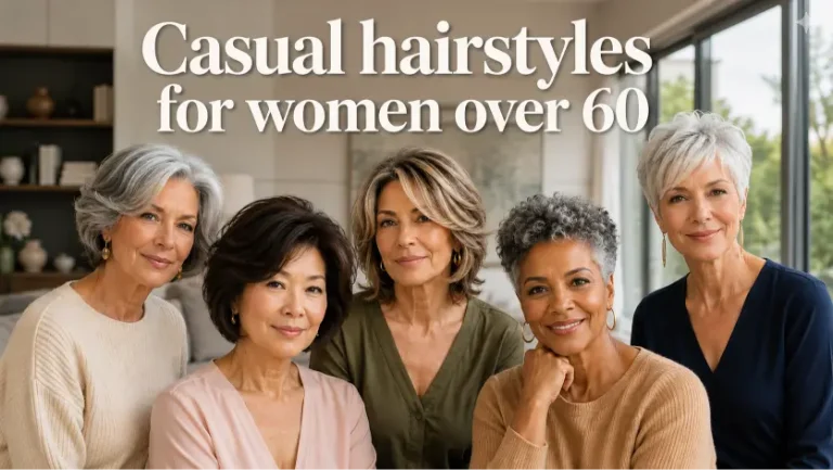 15 Casual Hairstyles for Women Over 60
