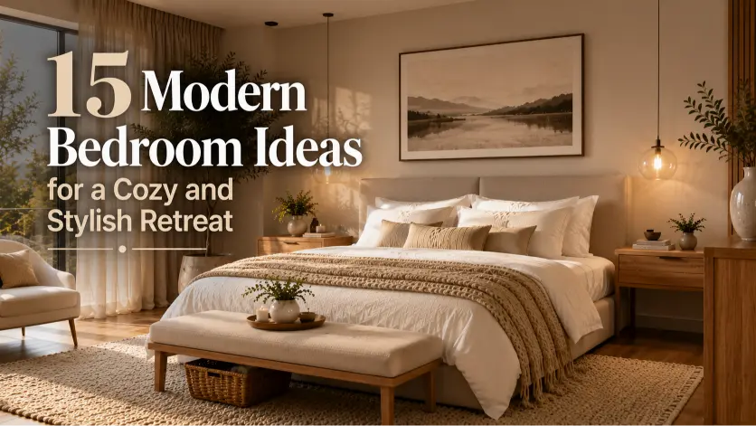 15 Modern Bedroom Ideas