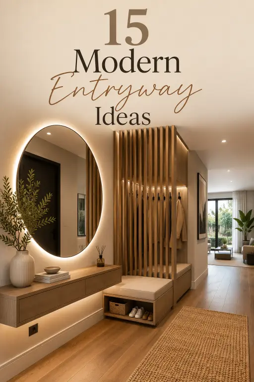 15 Modern Entryway Ideas