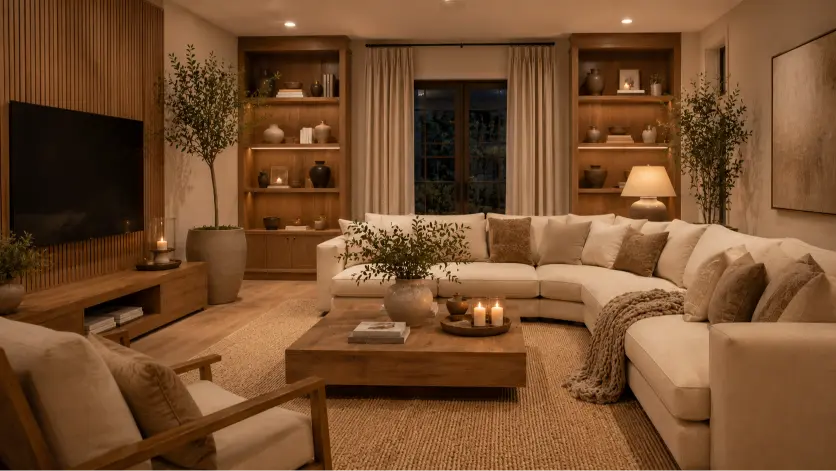 Add Natural Wood Accents