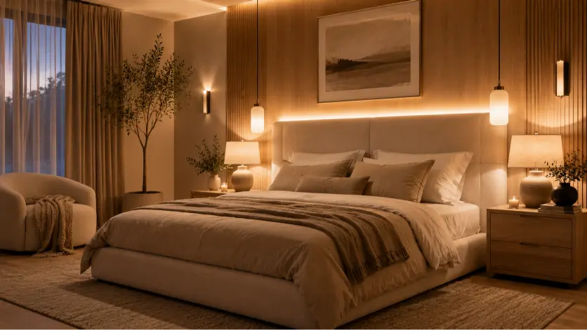 Add Warm Layered Lighting