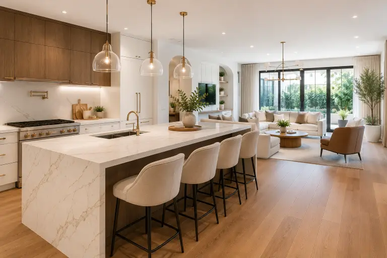 Add a Large Kitchen Island