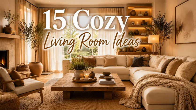 15 Cozy Living Room Ideas for a Warm and Stylish Home (2026 Guide)